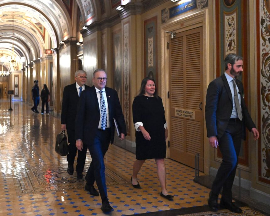 albanese hints us could still seek changes to aukus agreement amid review 68f7d609a9443