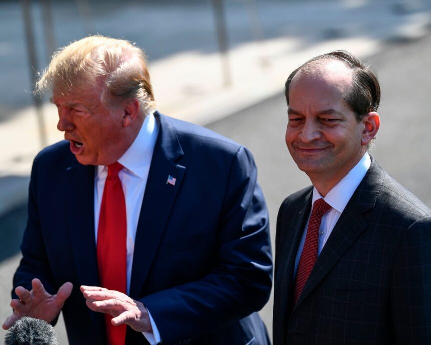 alexander acosta said putting epstein on trial wouldve been a gamble transcript shows 68f2c4b640f93