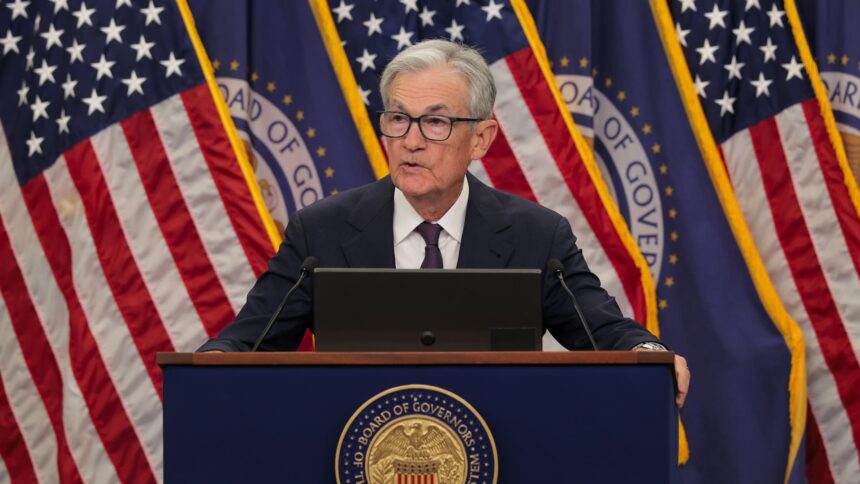around half of fed officials saw another two interest rate cuts by the end of 2025 68e6a989c38f5
