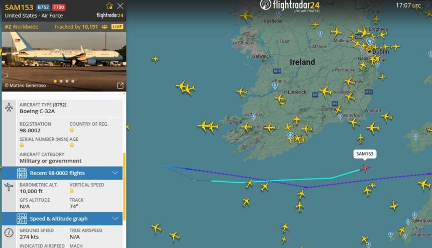 avionul care il transporta pe pete hegseth de la bruxelles spre sua deviat spre marea britanie din cauza unei urgente 68efe94fe70be