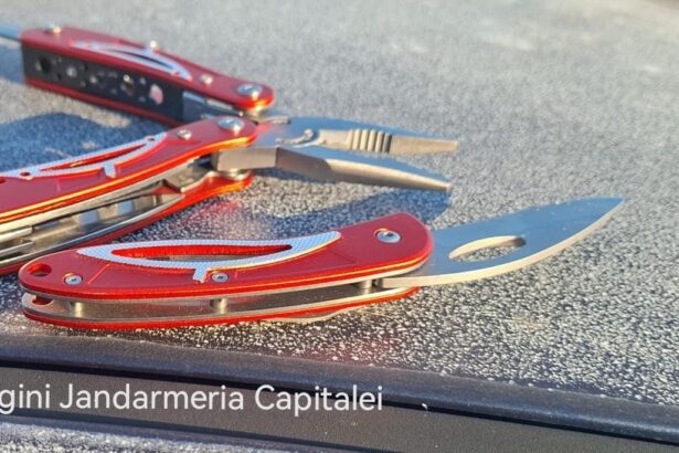 barbat cu cutit si unealta multifunctionala prins de jandarmi langa protestul din piata victoriei 6901c57198950