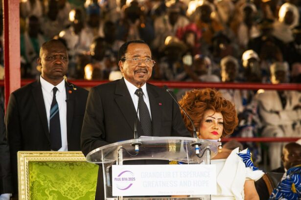 cameroons 92 year old president set for another term as country goes to polls 68eb378baa8d4