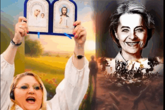 diana sosoaca o exorcizeaza pe ursula von der leyen cu icoane de ziua sefei comisiei europene 68e774d56c363