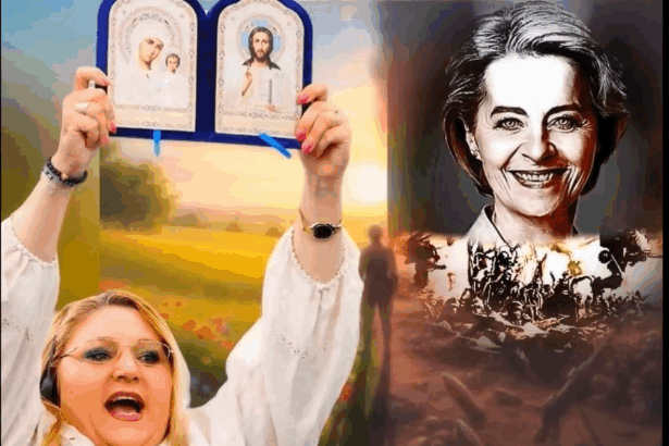 diana sosoaca o exorcizeaza pe ursula von der leyen cu icoane de ziua sefei comisiei europene 68e774d56c363