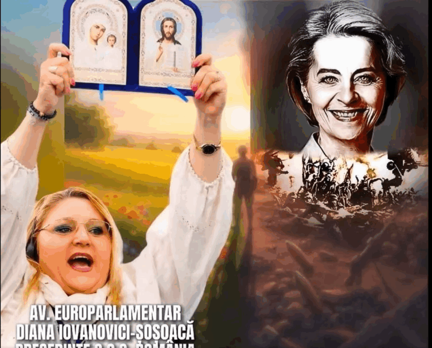 diana sosoaca o exorcizeaza pe ursula von der leyen cu icoane de ziua sefei comisiei europene 68e774d56c363