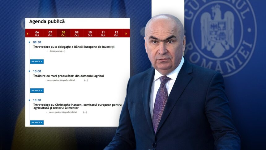 dupa ce gandul a semnalat lipsa agendei publice a lui bolojan guvernul a gasit o premierul are program dar fara presa 68e62a5e4e661