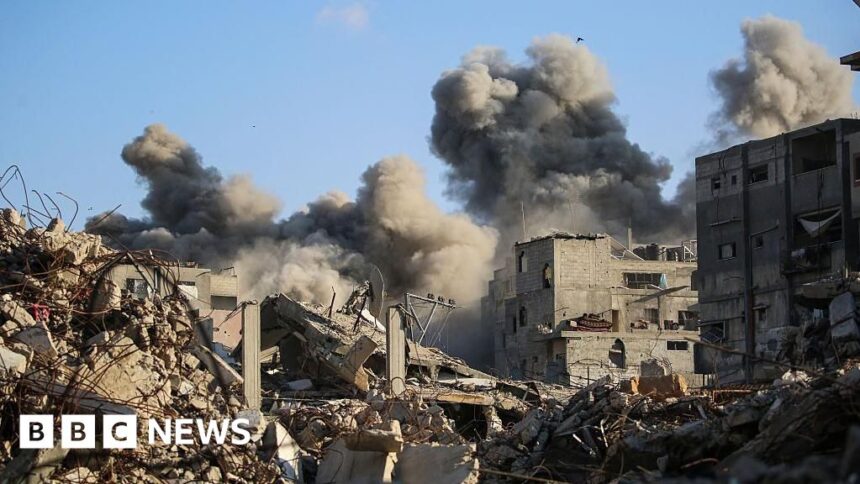 israel says it will return to ceasefire after gaza strikes 68f58205b4067