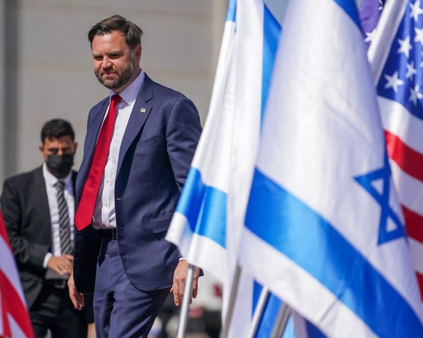 jd vance arrives in israel as us attempts to shore up fragile gaza ceasefire deal 68f789cd23908