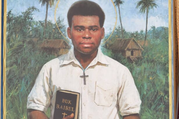 moment of national pride as peter torot becomes papua new guineas first saint 68f6cd1c314dc