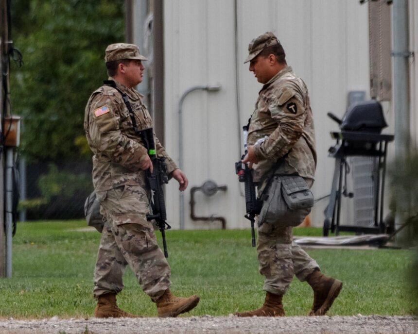 national guard remains in chicago area as judge to rule on trump deployment 68e78b46b2711