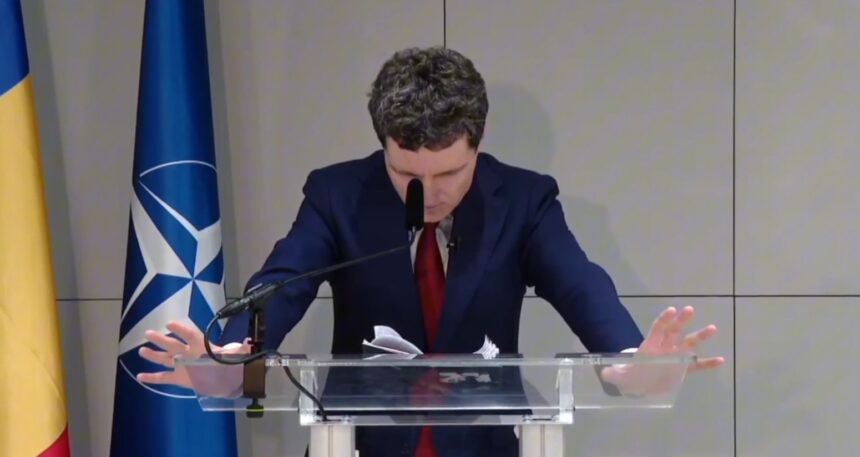 nicusor dan a avut un nou moment de blocaj s a intamplat la o conferinta de presa presedintele si a pierdut ideea si a inghetat in fata jurnalistilor dupa o intrebare banala 68fc7b5a4f8cf