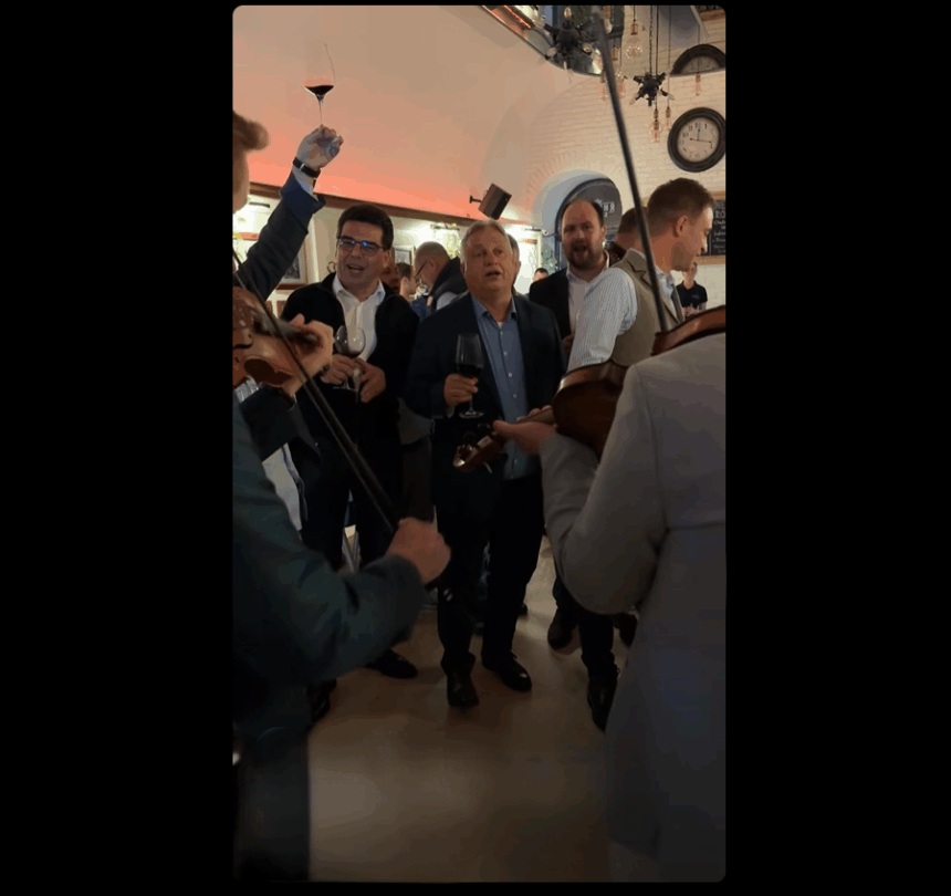 premierul ungariei viktor orban sufletul petrecerii de la cluj si a facut incalzirea inainte de congresul udmr 68e8aee3a591c