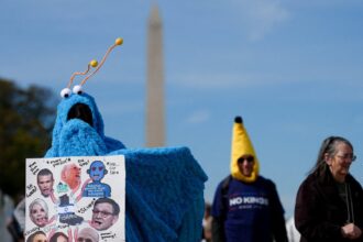 republicans mostly silent as millions of americans protest trump on no kings day 68f41ae534713