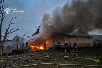 russian drones and missiles bombard ukrainian city of lviv 68e24a9b3cfe9