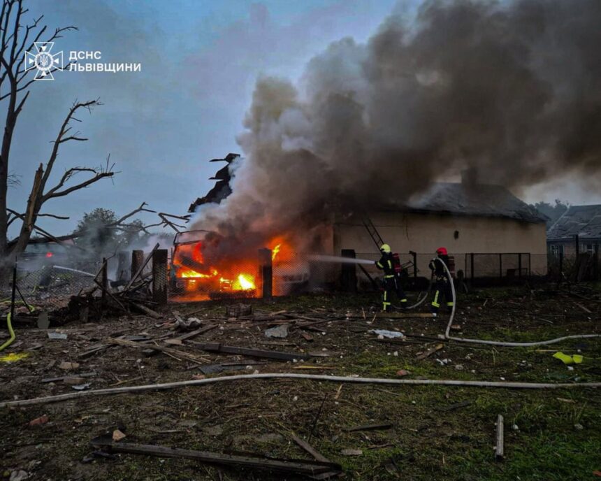 russian drones and missiles bombard ukrainian city of lviv 68e24a9b3cfe9