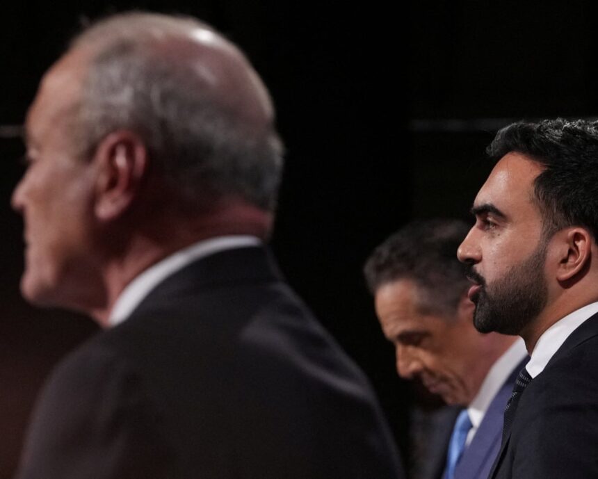 shouting and ready to bump chests with trump but nobody moved the needle in the final new york mayoral debate 68fa0883408fa