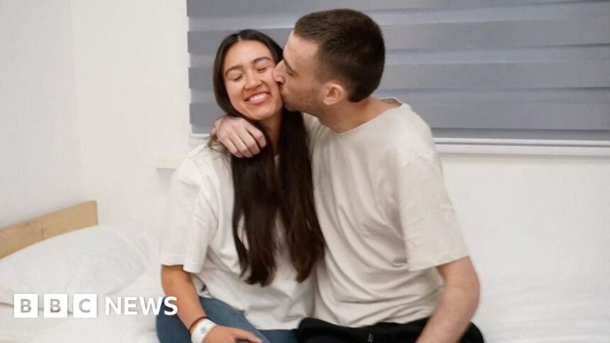 time to begin healing together israeli hostage couple reunited after 738 days 68ef877166168