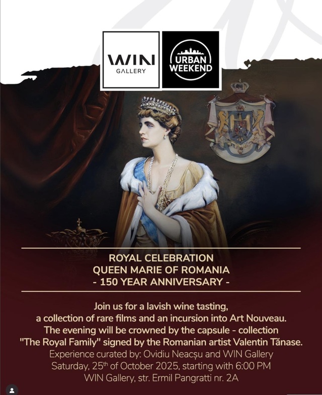 un toast inchinat artelor organizat de win gallery si urban weekend cu ocazia aniversarii a 150 de ani de la nasterea reginei maria a romaniei 68f0c69d468b6