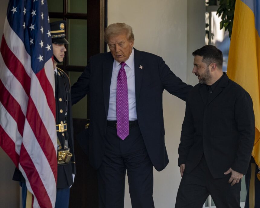 zelenskyy calls for more us patriot air defences after trump again sides with putin 68f6096e58038