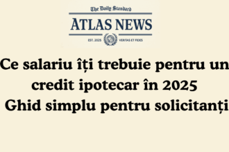 Ghid credit ipotecar 2025 – ce salariu îți trebuie pentru un credit imobiliar în România