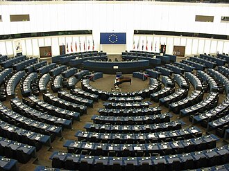 European parliament strasbourg inside