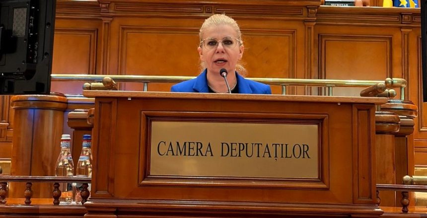 Gabriela Porumboiu anunță depunerea moțiunii de cenzură împotriva Guvernului Bolojan în Parlamentul României