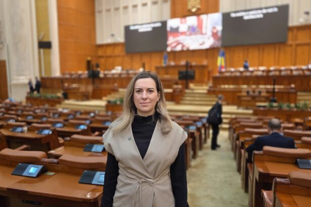 Deputata Albu Dumitrița discută în Parlament despre legea «Andreea» și protecția femeilor