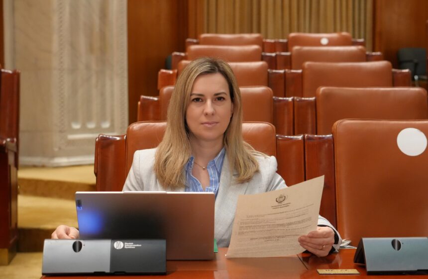 Dumitrița Albu, deputat de diaspora, vorbind despre drepturile românilor din străinătate