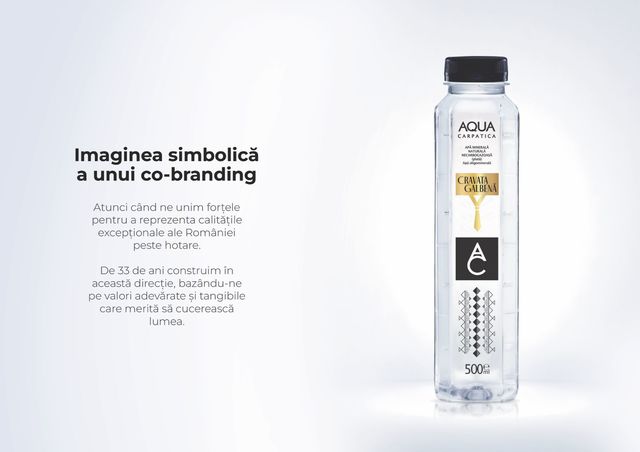 aqua carpatica cravata galbena un parteneriat al autenticitatii romanesti 690a1a8b8dd05