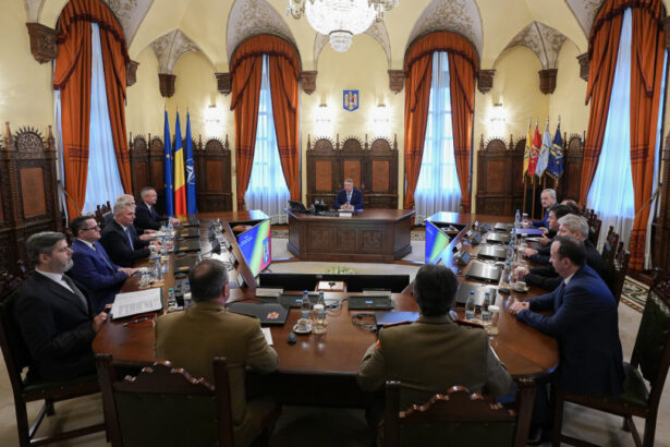 Ședința Consiliului Suprem de Apărare a Țării la Palatul Cotroceni – 24 noiembrie 2025