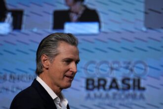 california governor calls trump an invasive species at cop30 climate talks 6913ce3711b06