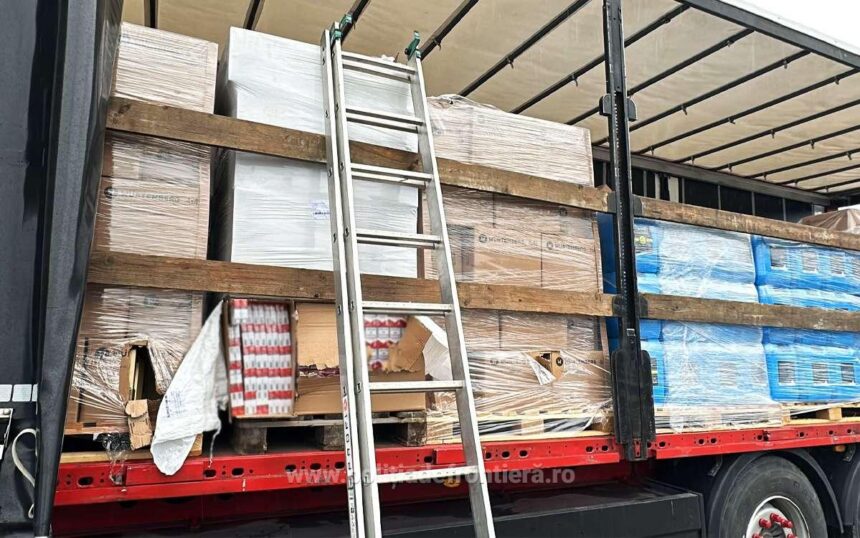 captura de proportii la calafat politistii de frontiera au descoperit tigari de contrabanda in valoare de 22 milioane lei 692c0cdc79ed3