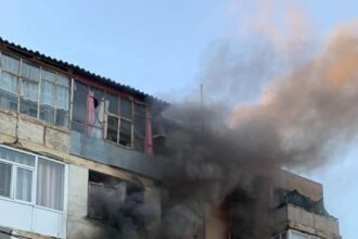 explozie urmata de incendiu intr un bloc din braila flacari uriase 69246b482da8d