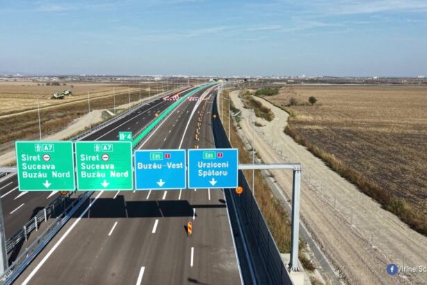 Lucrări aproape finalizate pe Autostrada Moldovei A7 – tronsoanele Pietroasele–Buzău și Focșani–Adjud