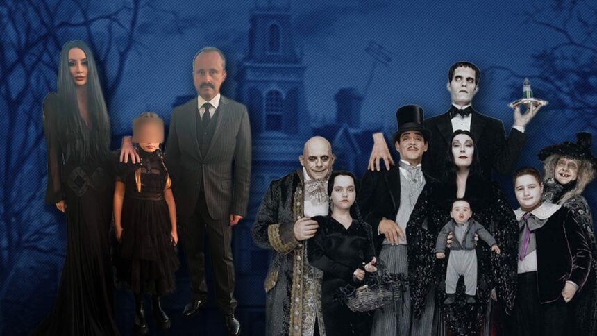 familia busoi s a costumat in familia addams de halloween cum arata rudele politicianului 690615d907cde