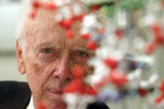 james d watson co discoverer of dnas twisted ladder structure dies aged 97 690e56fb34389