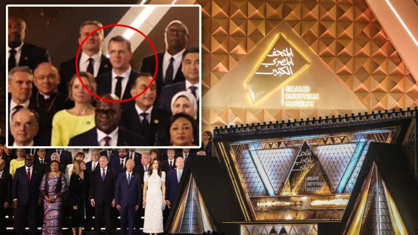 ministrul apararii ionut mosteanu surprins la inaugurarea spectacol a marelui muzeu al egiptului oficialul este in egipt sa semneze un memorandum in domeniul apararii 69071b34b97a2