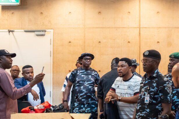 protesters target major new nigerian museum embroiled in looted artefacts row 6911f88b4d291