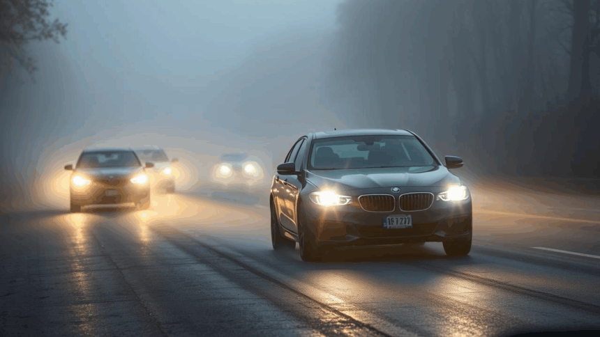 vizibilitate redusa in trafic in aproape toata tara din cauza cetii 69195d4764c59