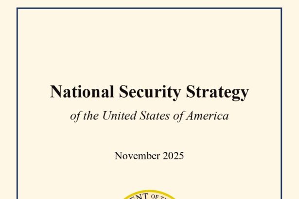 Noua Strategie Națională de Securitate a SUA
