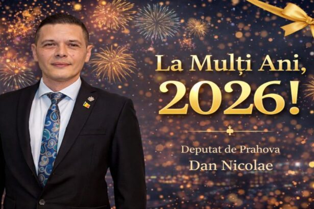 Dan Nicolae, deputat de Prahova, mesaj de Anul Nou pentru 2026