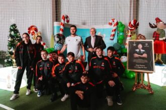academia de fotbal ciprian marica marcheaza finalul anului 2025 printr un eveniment dedicat celor peste 300 de copii din cadrul academiei 6941a3f1cddaf
