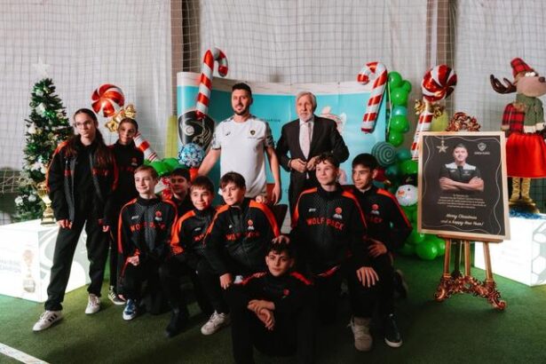 academia de fotbal ciprian marica marcheaza finalul anului 2025 printr un eveniment dedicat celor peste 300 de copii din cadrul academiei 6941a3f1cddaf
