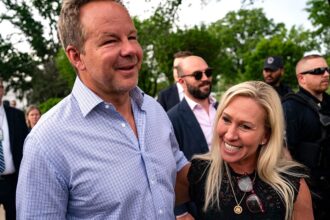 brian glenn reveals engagement to rep marjorie taylor greene she said yes 69413c0c6a0dd