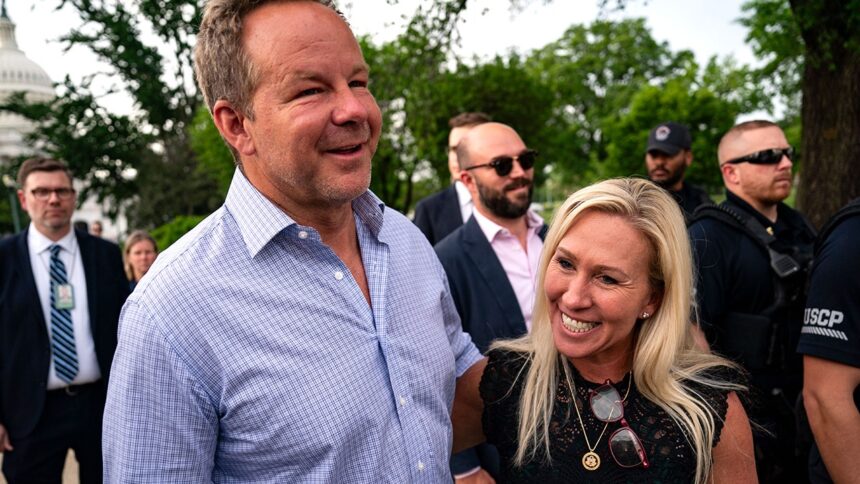 brian glenn reveals engagement to rep marjorie taylor greene she said yes 69413c0c6a0dd