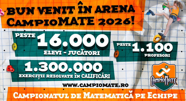 campiomate campionatul national de matematica pe echipe anunta bilantul inscrierilor si al calificarilor pentru editia 2026 692ffcf1929a9