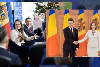 edited moment inedit cu oana toiu la chisinau in timpul vizitei s a apucat sa i numere intalnirile lui nicusor dan cu maia sandu 5 vizite in 6 luni 694937ff04959