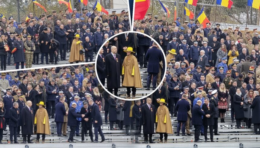 edited pata de culoare de la parada de 1 decembrie cine e femeia cu palarie galbena care a spart toate tiparele vestimentare de la tribuna oficiala 692d72fb3f8f0