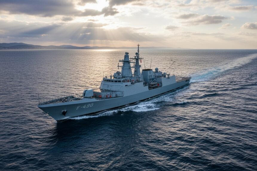 edited statul roman a cumparat o corveta hisar de 223 milioane de euro contractul a fost semnat la ministerul apararii nationale 69303a2435606