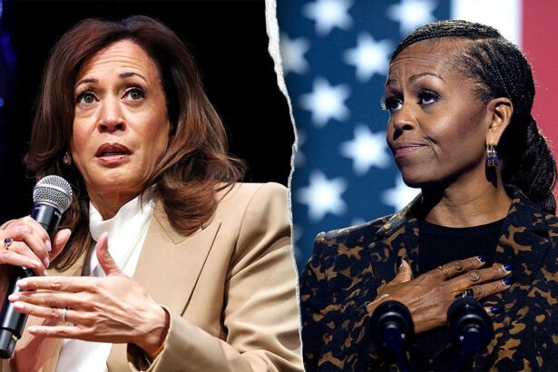 kamala harris disagrees with michelle obama says america is ready for a female president 6938962c27c90
